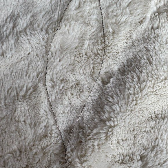 Australian Crystal Necklace 925 Sterling Silver 18” Chain - Picture 4 of 6